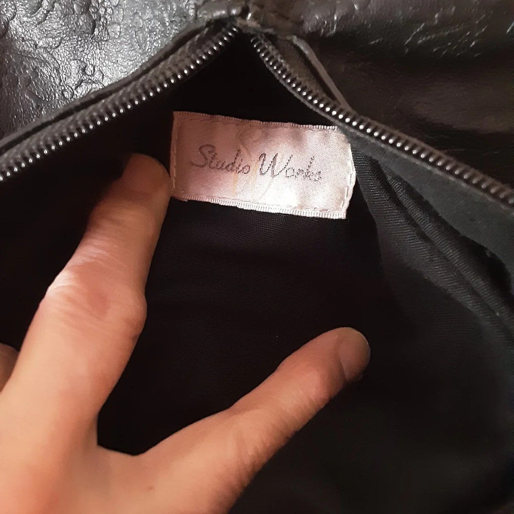 "Studio Works" Leather Backpack - Picture 8 of 10